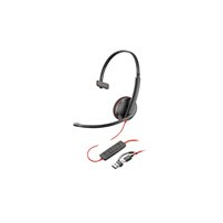 Poly Blackwire 3210 - Blackwire 3200 Series - headset - på