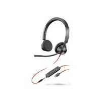 Poly Blackwire 3325 - Blackwire 3300 series - headset - på