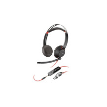Poly Blackwire 5220 - Headset - på örat - kabelansluten -
