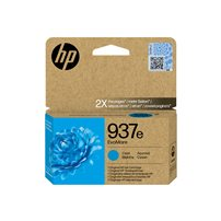 HP 937e EvoMore - Cyan - original - bläckpatron - för