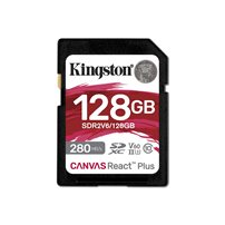 Kingston Canvas React Plus - Flash-minneskort - 128 GB -