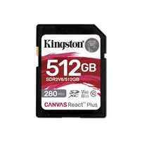 Kingston Canvas React Plus - Flash-minneskort - 512 GB -
