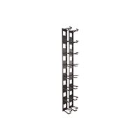 APC - Rackpanel för kabelhantering - svart - för P/N: