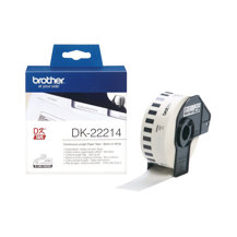 Brother DK-22214 - Vit - Rulle (1,2 cm x 30,5 m) termiskt