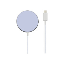 GRATEQ USB-C - MAGNET PAD WIRELESS CHARGER 1.5M WHITE