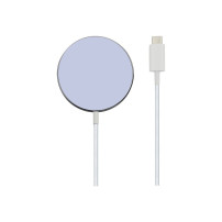 GRATEQ USB-C - MAGNET PAD WIRELESS CHARGER 1.5M WHITE