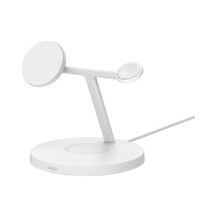Belkin BoostCharge Pro 3-in-1 - Trådlöst laddställ - med