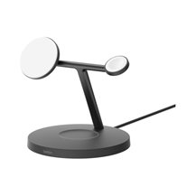 Belkin BoostCharge Pro 3-in-1 - Trådlöst laddställ - med