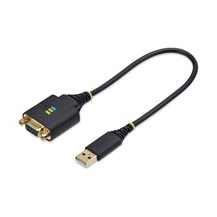 StarTech.com 1ft/30cm USB to Null Modem Serial Adapter