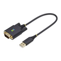StarTech.com 1ft (30cm) USB to Serial Adapter Cable, COM