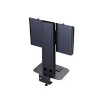 Vision - Ställ - för LCD-display - kallvalsat stål - svart