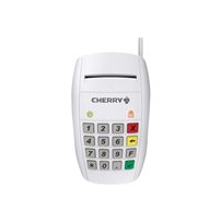CHERRY SmartTerminal ST-2100 - SMART-kortläsare - USB - vit