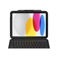 ZAGG Tough Keys - Tangentbord och foliefodral (fodral) -