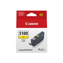 Canon PFI-5100 Y - 14.4 ml - gul - original - hängande låda
