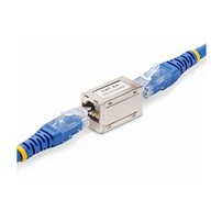 StarTech.com Shielded RJ45 Coupler, Inline Cat6a Coupler,