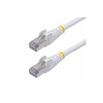 StarTech.com 15m White CAT8 Ethernet Cable, Snagless,