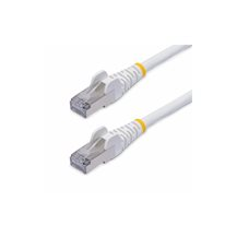 StarTech.com 1m White CAT8 Ethernet Cable, Snagless, S/FTP,