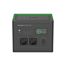 Schneider OffGrid 730 - Bärbar kraftstation - LCD,