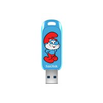 SanDisk Smurfs - Papa Smurf Edition USB flash-enhet - 128