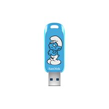 SanDisk Smurfs - Brainy Smurf Edition USB flash-enhet - 64