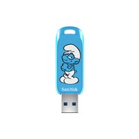 SanDisk Smurfs - Brainy Smurf Edition USB flash-enhet - 64