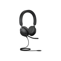 Jabra Evolve2 40 SE MS Stereo - Headset - på örat -