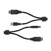 StarTech.com 10ft (3m) HDMI and USB 5Gbps KVM Cable -