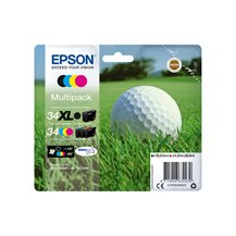 Epson 34 Multipack - 4-pack - svart, gul, cyan, magenta -