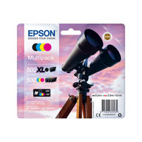 Epson 502/502XL Multipack - 4-pack - 19.1 ml - svart, gul,