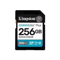 Kingston Canvas Go! Plus - Flash-minneskort - 256 GB -