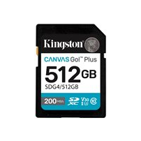 Kingston Canvas Go! Plus - Flash-minneskort - 512 GB -