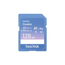 SanDisk Creator - Flash-minneskort - 128 GB - Video Class