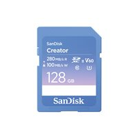 SanDisk Creator - Flash-minneskort - 128 GB - Video Class