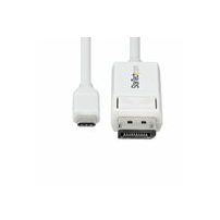 StarTech.com 6.6ft (2m) USB C to DisplayPort 1.2 Cable,