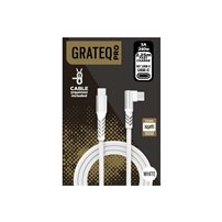 GRATEQ PRO USB-C - USB-C 240W CABLE 2.25 WHITE