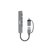 PORT Connect - Hubb - USB-C/USB-A - 4 x SuperSpeed USB 3.0