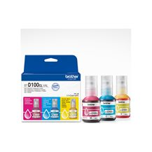 Brother BTD100CL Value Pack - 3-pack - hög kapacitet - gul,